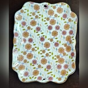 Very Rare Set of 2 Fine Porcelain Dishes. Each 7 x 5½ inches.